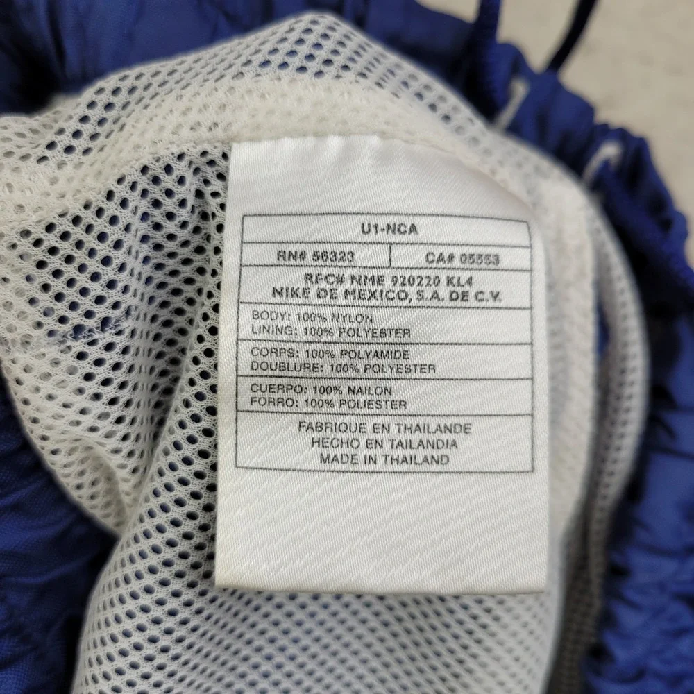 Vintage Nike‎ Swimming Shorts Mens XL Blue Lined 9